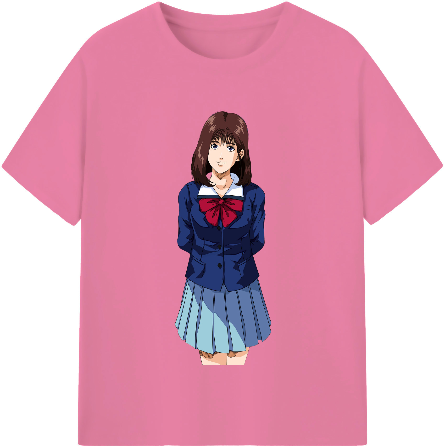 SLAM DUNK／スラムダンク 綿100％半袖Tシャツ（フロントプリント）